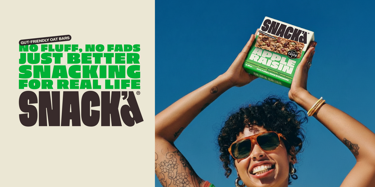 SNACK’d OATS deliciously chewy and gut-friendly oat bars – SNACK'd